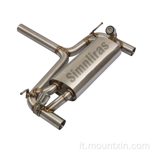 Scarico di gatto per il sistema di rimbalzo BMW